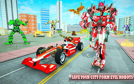Police Dragon Robot Car – Flyi screenshot 5