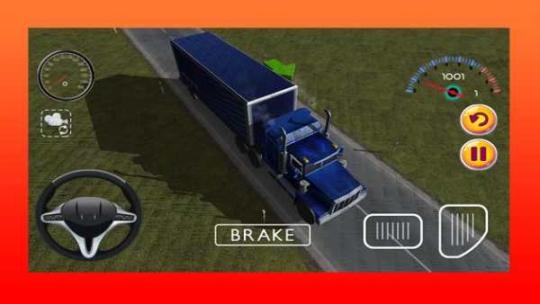 Truck Driving Game 3D screenshot 1