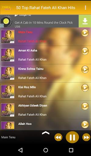 50 Top Rahat Fateh Ali Khan Songs screenshot 2