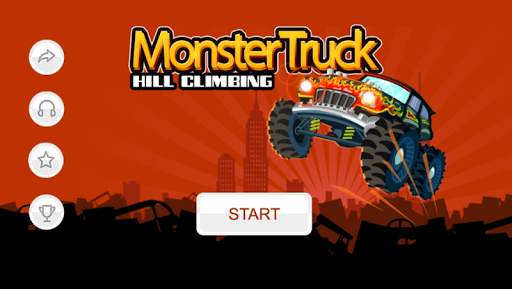 MonsterTruck - Hill Climbing screenshot 1