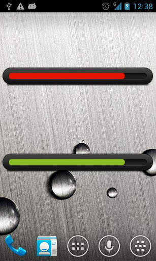 Battery bar uccw skin screenshot 1