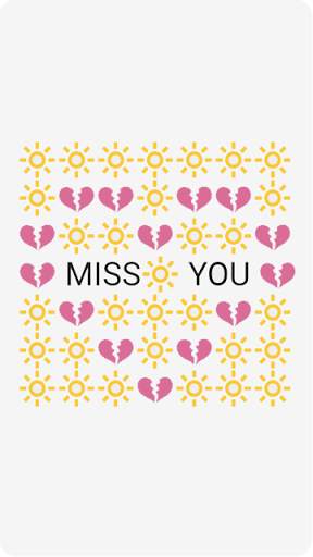 Miss Art - Emoji Keyboard 💏 स्क्रीनशॉट 6