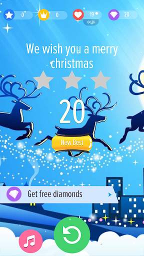 Christmas piano tiles screenshot 2