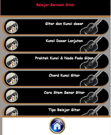 Belajar Kunci Gitar скриншот 1