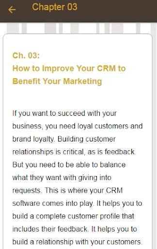 Customer Relationship Marketing 5 تصوير الشاشة