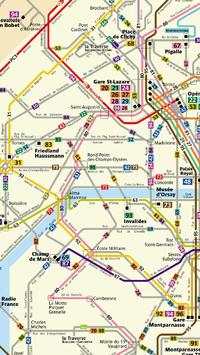 Paris Bus Map screenshot 2