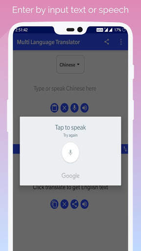 All Language Translator Text Voice Speech screenshot 5