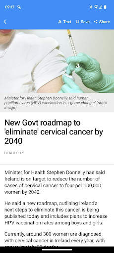 RTÉ News screenshot 3