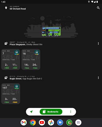 SG Bus Arrival Times screenshot 6