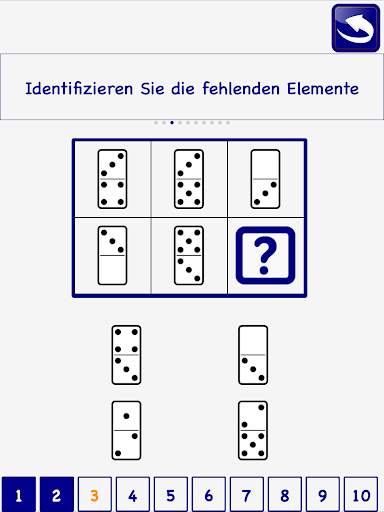 Domino psychotechnischer Test Kostenlos screenshot 10