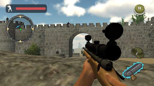 Free Desert Elite Sniper Simulator 3D screenshot 2