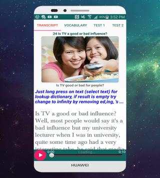 Advanced English Listening 2 screenshot 2