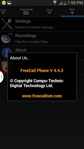 Free Call App screenshot 5