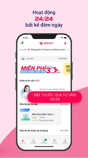 Medigo - Thuốc Nhanh 24/7 screenshot 3