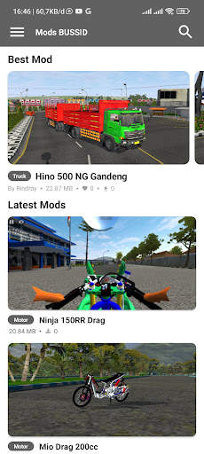 Drag Bike Simulator Mod Bussid screenshot 3