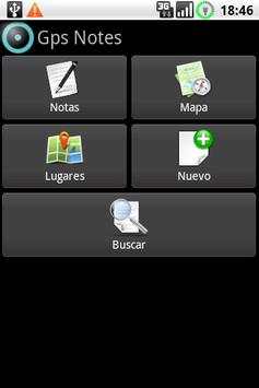 Gps Notes Lite screenshot 1