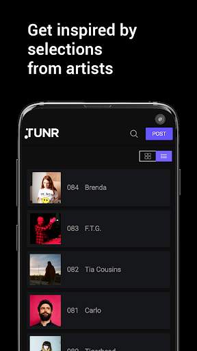 Tunr - One central place for sharing tunes screenshot 4