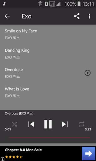 EXO Song Offline screenshot 3
