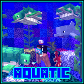 The Update Aquatic Mod for MCPE أيقونة