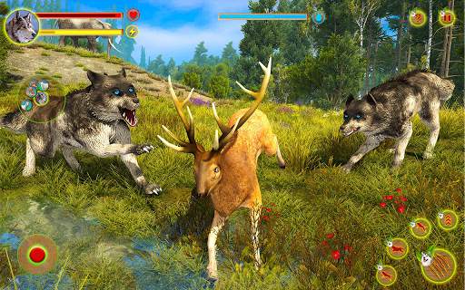 Wolf Simulator Attack 3D: Wolf Games screenshot 4