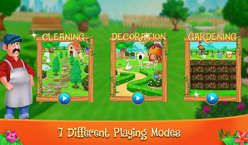 Andy's Garden Decoration Landscape Cleaning Game screenshot 1