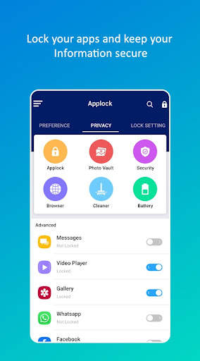 App Lock Fingerprint, Password 3 تصوير الشاشة