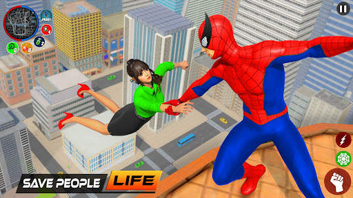 Spider Rope SuperHero Gangster screenshot 3