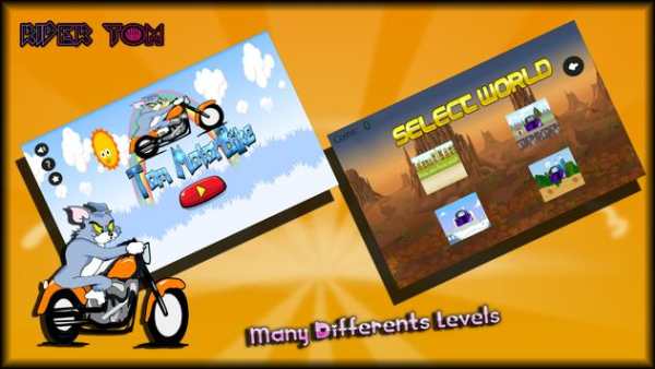 tom Nd jerry motorbike screenshot 1