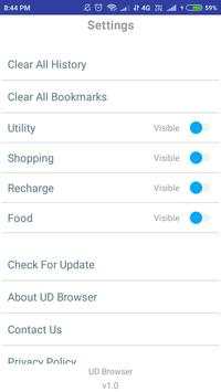 UD Browser screenshot 1