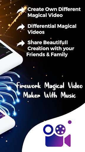 Firework Magical Video Maker With Music screenshot 4