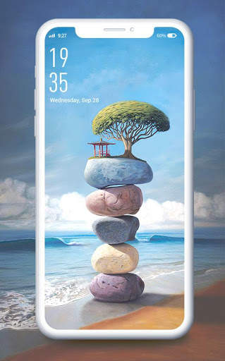 Surrealism Sea theme for note 5 screenshot 2