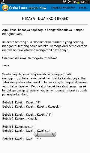 1000  Cerita Lucu Jaman Now screenshot 11