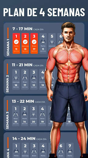 Ejercicios en casa: Sin equipo screenshot 2