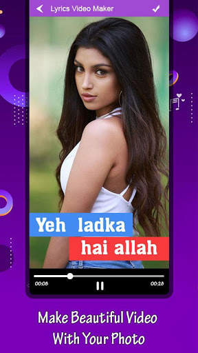 Lyrical Photo Video Maker With Music screenshot 7