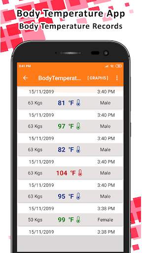 Body Temperature App screenshot 6