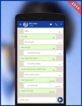 Chat Messenger ; BTS Jimin screenshot 3