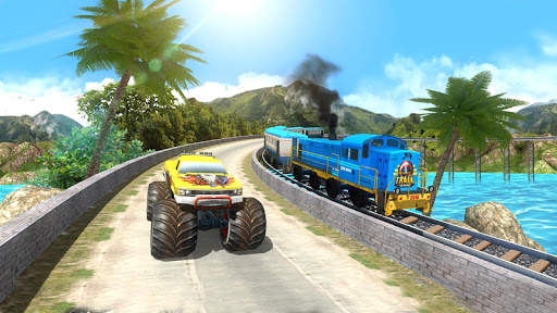 Train Vs Car Racing 2 Player screenshot 8