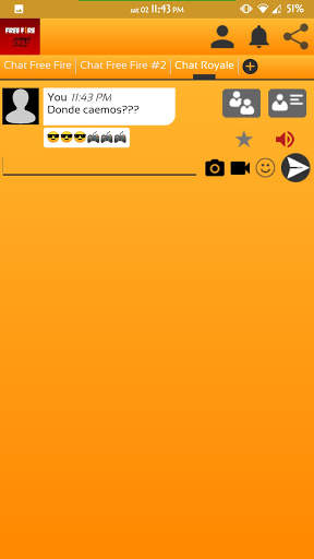 Chat Free Fire скриншот 3