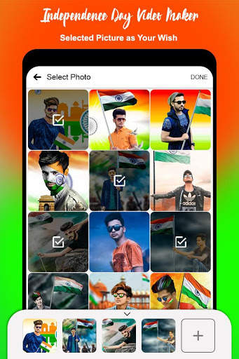 Independence Day Video Maker screenshot 1