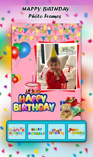 Birthday Photo Frames And Birt screenshot 1