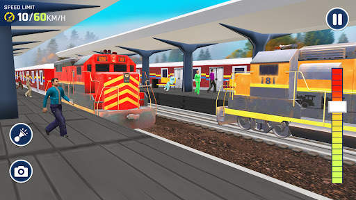 City Train Driving Sim Games screenshot 1