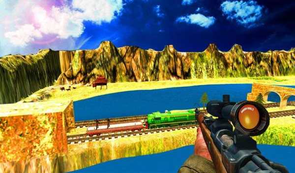 Train Sniper Shooting Enemy Strike screenshot 2