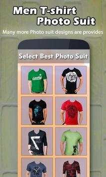Man T-Shirt Photo Suit 1 تصوير الشاشة