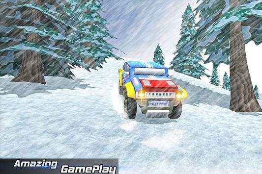 4x4 Winter Snow Car Rally Racing screenshot 5