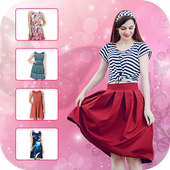 Short Dress Girl Photo Montage icon