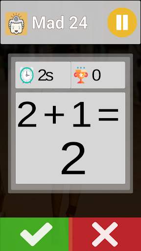Math quiz game screenshot 4