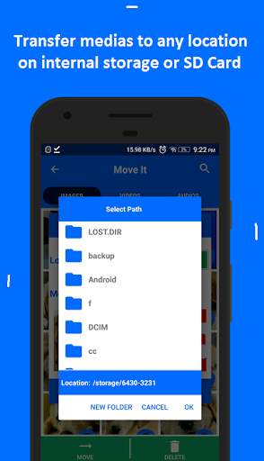 move music or photos to sd card screenshot 4