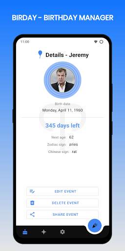 Birday - Birthday Manager 🎂 screenshot 2
