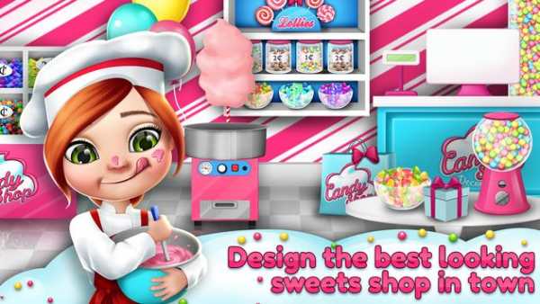 Candy Shop Decoration Games screenshot 1