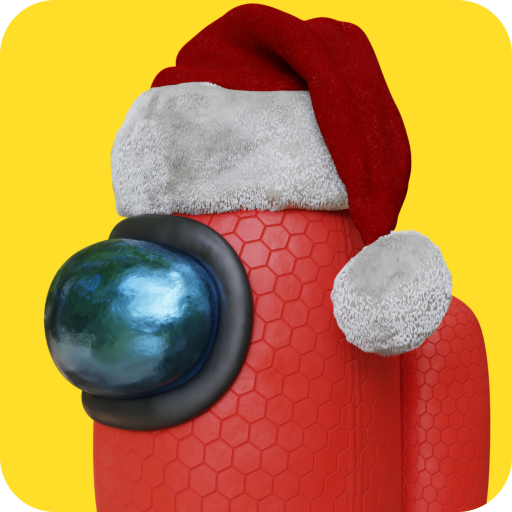 ikon Among Christmas - Among us in 3D